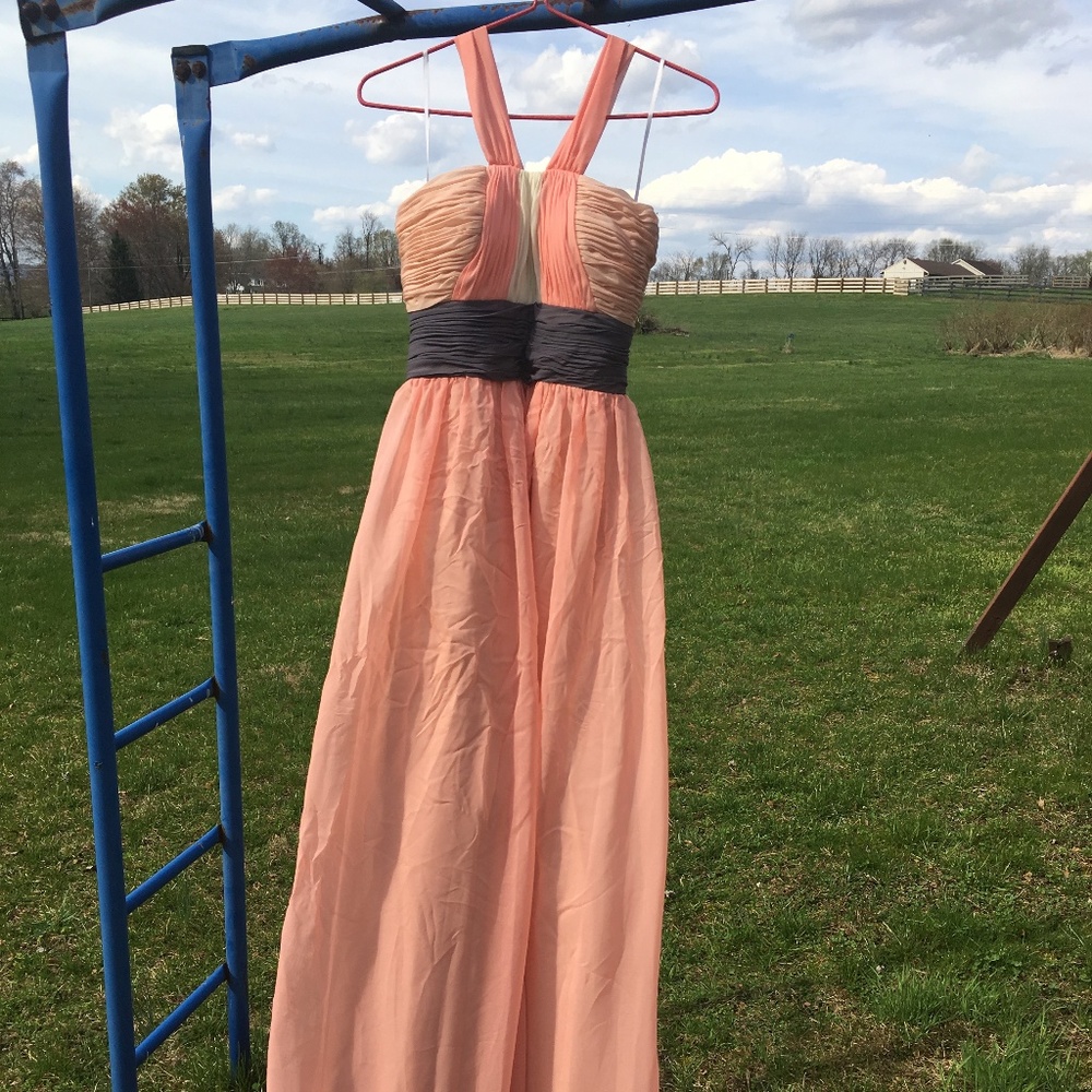 Princess Gown Light Pink Adjustable Neckline